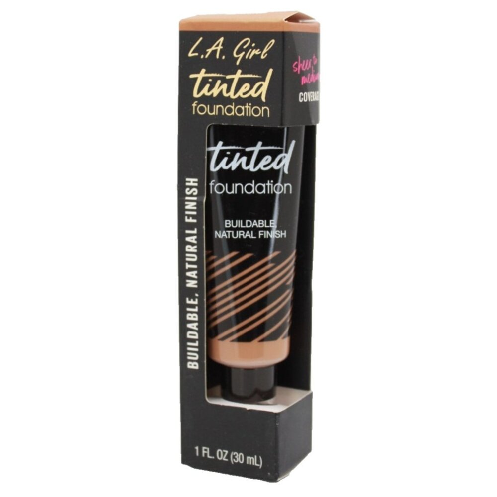 L.A. Girl Tinted Foundation Almond 1 fl oz (30ml) New in Box